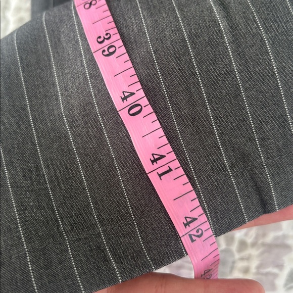 New With Tags Princess Polly Kinkirk Flared Pants Grey Pinstripe - Picture 8 of 9